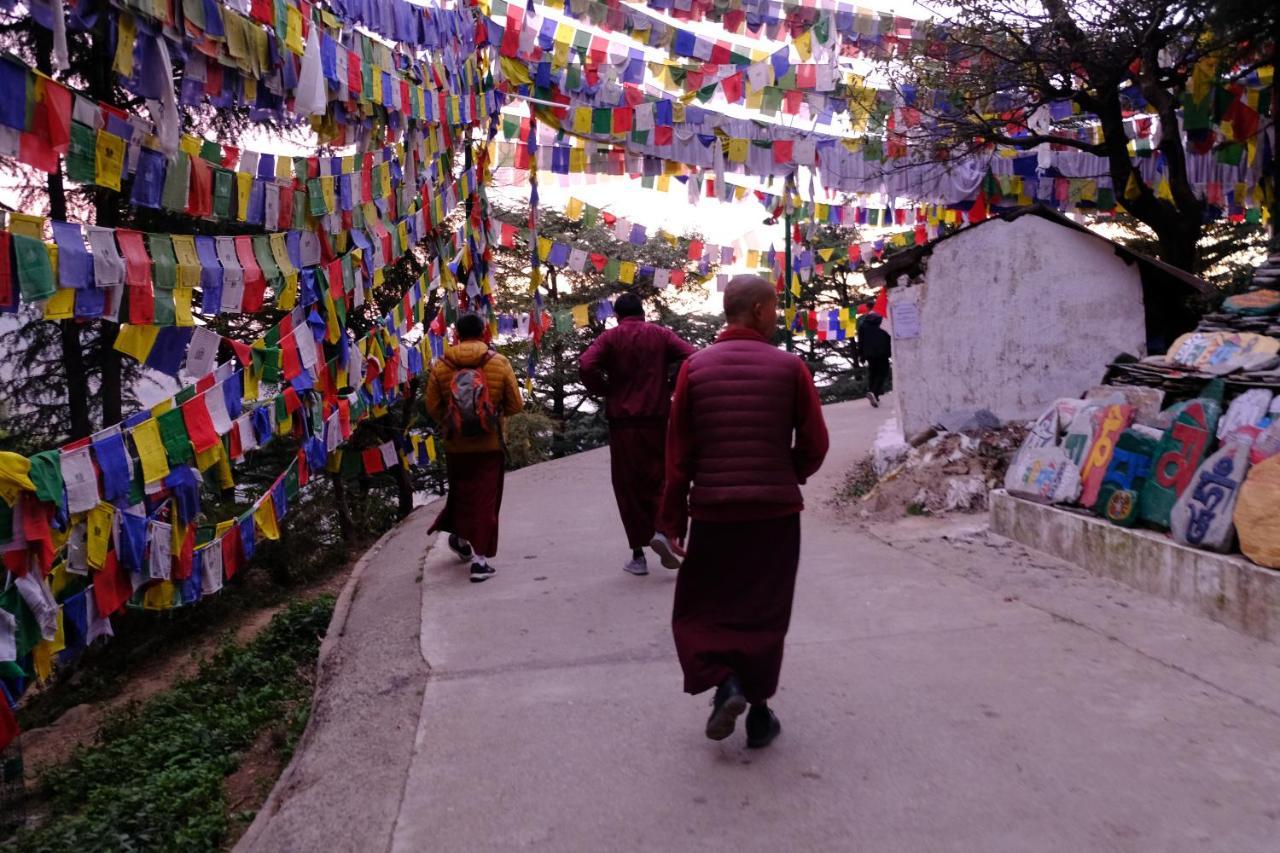 Mitra Mcleodganj Hostel McLeod Gandzs Kültér fotó